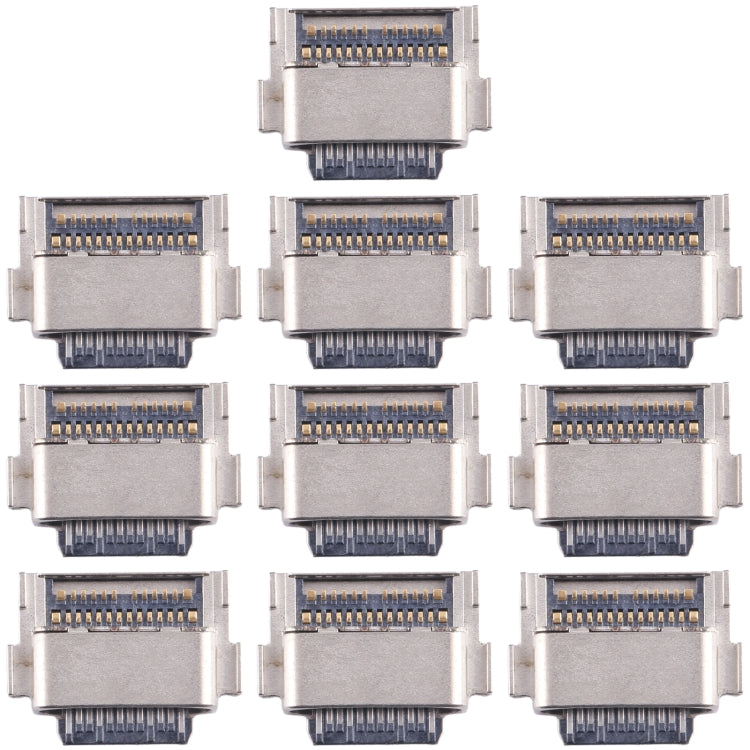 For Samsung Galaxy W21 10pcs Original Charging Port Connector - Single Tail Connector by PMC TechLife | Online Shopping South Africa | PMC TechLife
