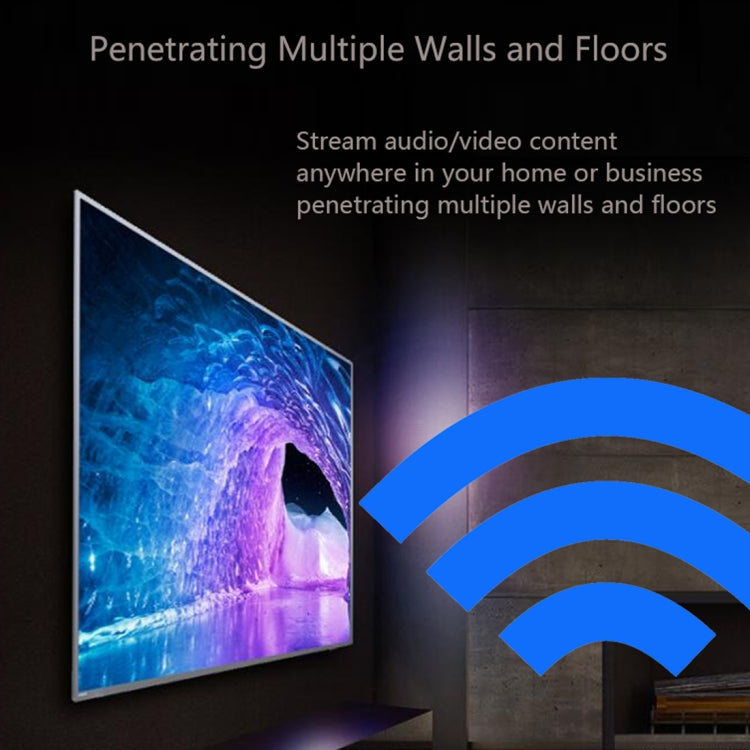 Measy FHD656 Nano 1080P HDMI 1.4 HD Wireless Audio Video Double Mini Transmitter Receiver Extender Transmission System, Transmission Distance: 100m, UK Plug - free shipping - PMc TechLife - Order now!