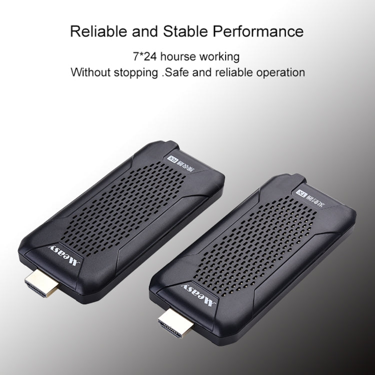 Measy FHD656 Nano 1080P HDMI 1.4 HD Wireless Audio Video Double Mini Transmitter Receiver Extender Transmission System, Transmission Distance: 100m, UK Plug - free shipping - PMc TechLife - Order now!