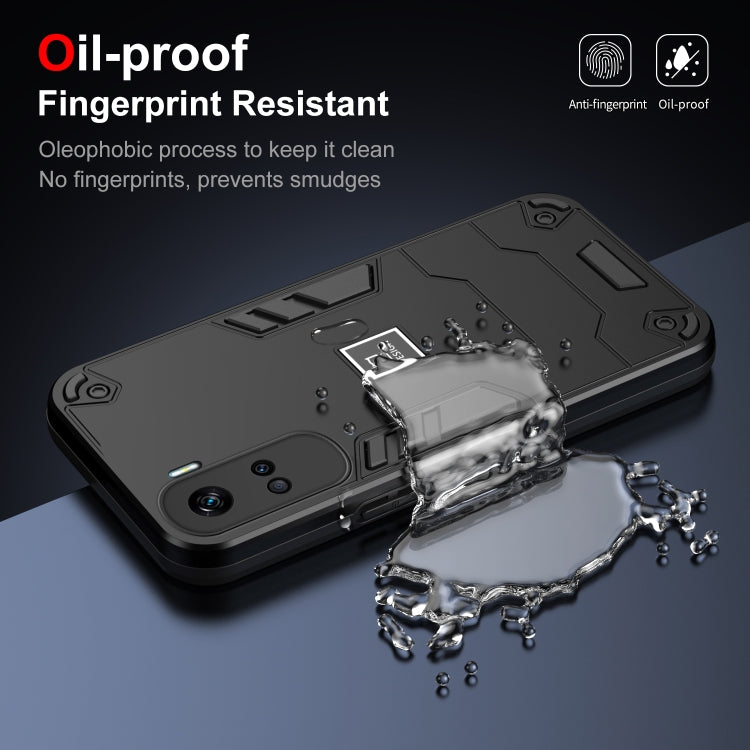 For Honor 90 Lite 2 in 1 Shockproof Phone Case(Black) - Honor Cases by PMC TechLife | Online Shopping South Africa | PMC TechLife