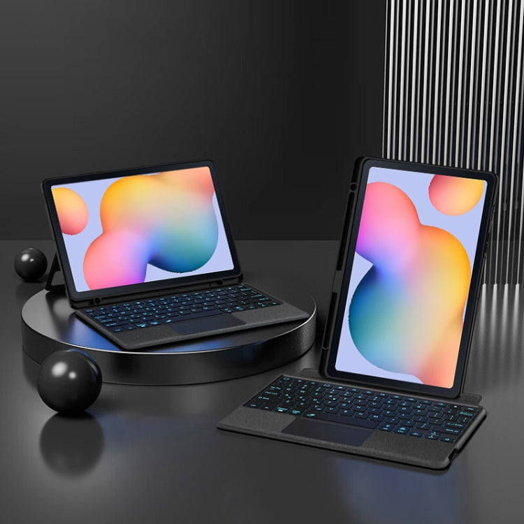 For Samsung Galaxy Tab S6 Lite 2020 / 2022 YJ-P610 Split Bluetooth Keyboard Leather Tablet Case - Samsung Keyboard by PMC TechLife | Online Shopping South Africa | PMC TechLife