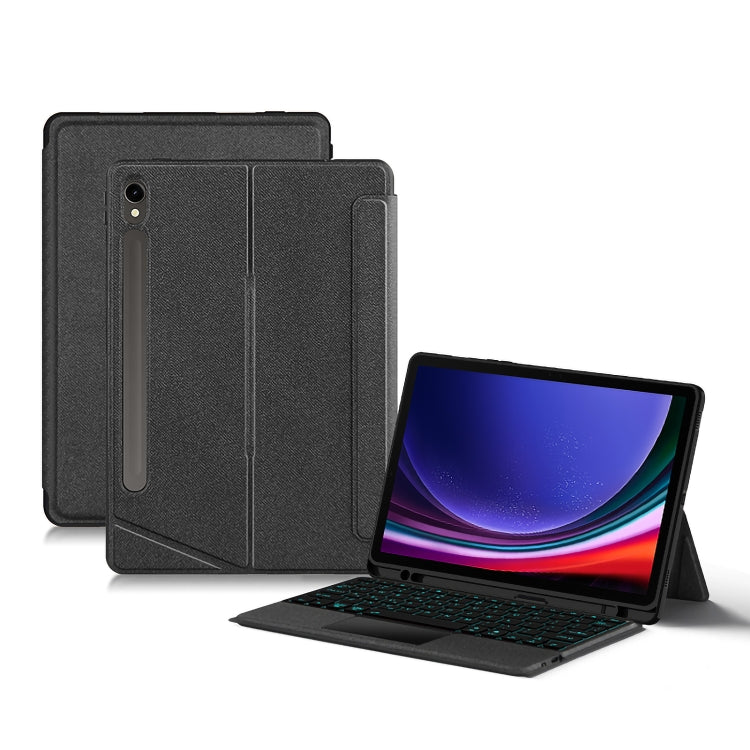 For Samsung Galaxy Tab S9 / S9 FE YJ-S9 Split Bluetooth Keyboard Leather Tablet Case - Samsung Keyboard by PMC TechLife | Online Shopping South Africa | PMC TechLife