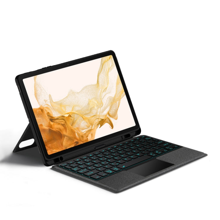 For Samsung Galaxy Tab S8 X700 / S7 T870 YJ-X700 Split Bluetooth Keyboard Leather Tablet Case - Samsung Keyboard by PMC TechLife | Online Shopping South Africa | PMC TechLife