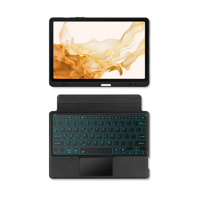 For Samsung Galaxy Tab S8 X700 / S7 T870 YJ-X700 Split Bluetooth Keyboard Leather Tablet Case - Samsung Keyboard by PMC TechLife | Online Shopping South Africa | PMC TechLife