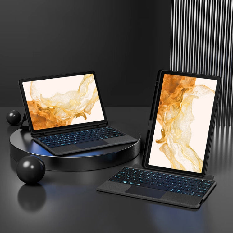 For Samsung Galaxy Tab S8 X700 / S7 T870 YJ-X700 Split Bluetooth Keyboard Leather Tablet Case - Samsung Keyboard by PMC TechLife | Online Shopping South Africa | PMC TechLife