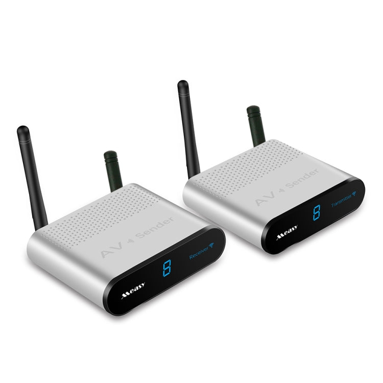 Measy AV230-2 2.4GHz Set-top Box Wireless Audio / Video Transmitter + 2 Receiver, Transmission Distance: 300m, UK Plug, with IR Extension Function - free shipping - PMC Jewellery - Order now!