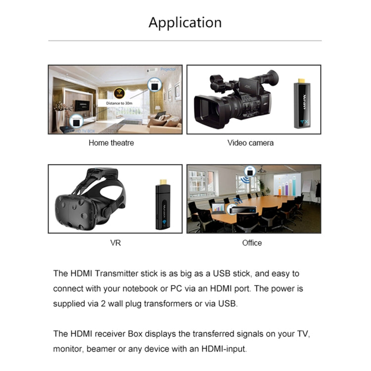 Measy W2H Nano 1080P HDMI 1.4 3D Wireless HDMI Audio Video Transmitter Receiver Extender, Transmission Distance: 30m, AU Plug - free shipping - PMc TechLife - Order now!