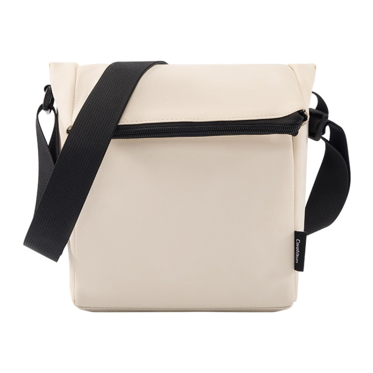 Cwatcun D103 Crossbody Camera Bag Photography Lens Shoulder Bag, Size:22.5 x 19.5 x 8cm(Beige) - free shipping - PMC TechLife - Order now!