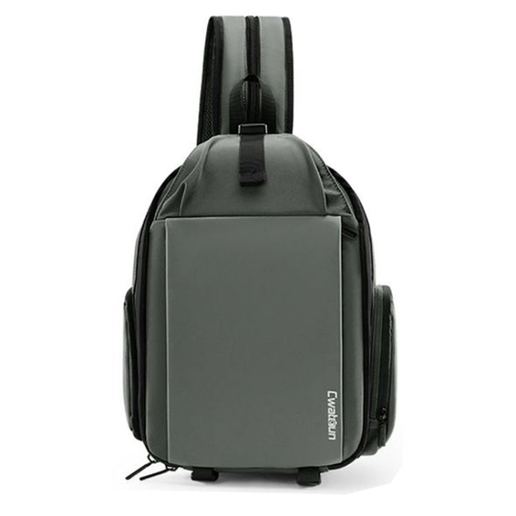 Cwatcun D107 Large Capacity Photography Backpack Shoulders Laptop Camera Bag, Size:22 x 36 x 16cm(Grey) - free shipping - PMC TechLife - Order now!