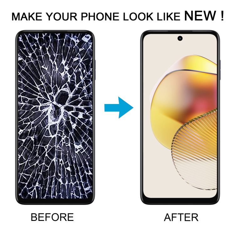 For Motorola Moto G73 OEM LCD Screen with Digitizer Full Assembly - free shipping - PMC TechLife - Order now!