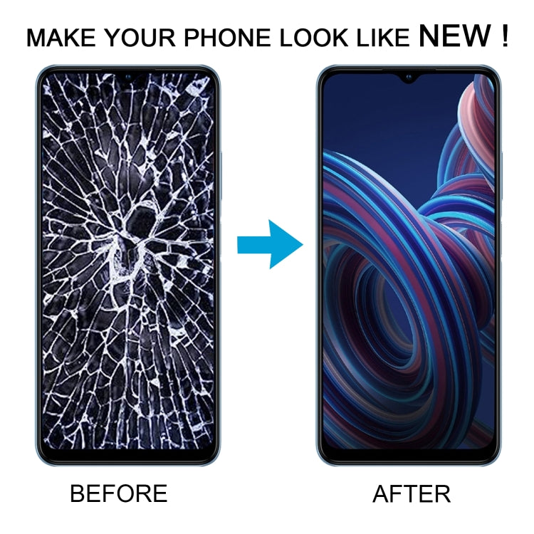 For ZTE Blade A72 5G 7540N LCD Screen Digitizer Full Assembly with Frame - For ZTE by PMC TechLife | Online Shopping South Africa | PMC TechLife | Buy Now Pay Later Mobicred