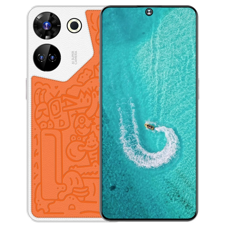 C20 Art Edition, 3GB+32GB, 6.53 inch Face Identification Android 8.1 MTK6753 Octa Core , Network: 4G, Dual SIM(Orange) -  by PMC TechLife | Online Shopping South Africa | PMC TechLife