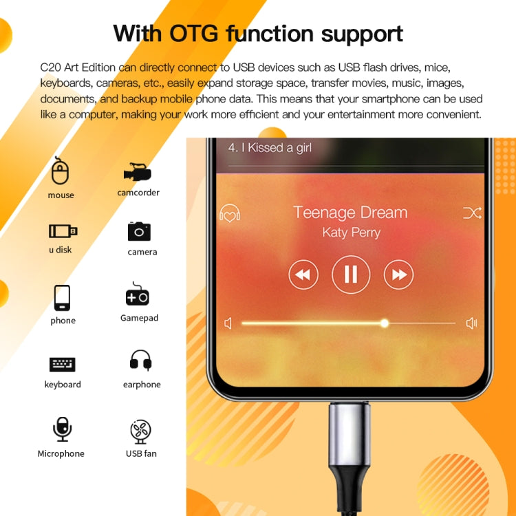 C20 Art Edition, 3GB+32GB, 6.53 inch Face Identification Android 8.1 MTK6753 Octa Core , Network: 4G, Dual SIM(Green) -  by PMC TechLife | Online Shopping South Africa | PMC TechLife