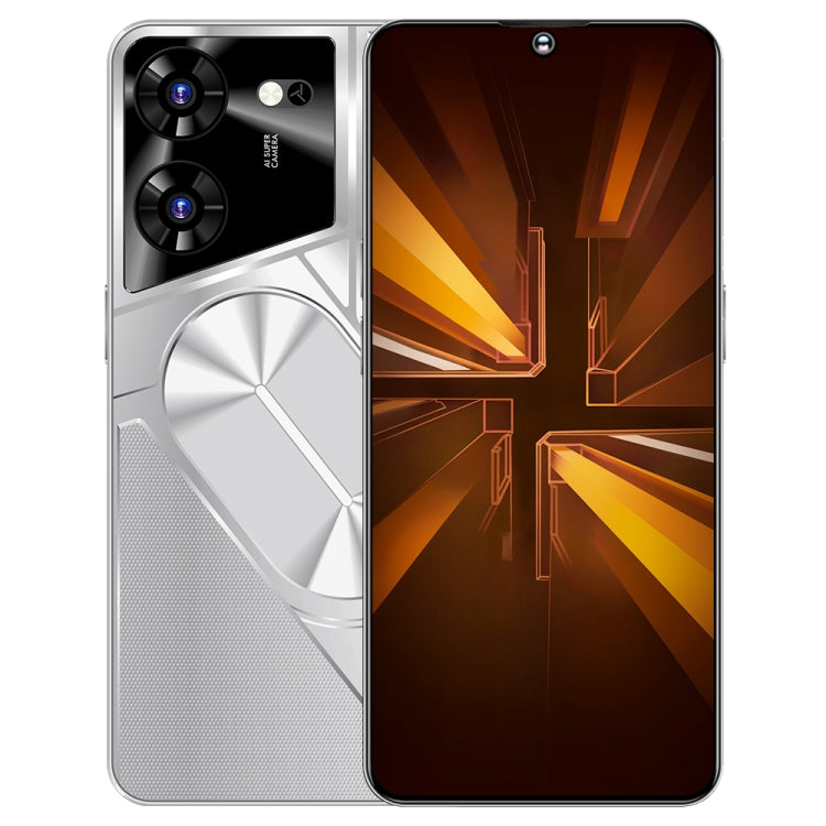 Povo5pro / PU31, 3GB+32GB, 6.53 inch Face Identification Android 8.1 MTK6753 Octa Core, Network: 4G, AI GPT4, Dual SIM(Silver) - free shipping - PMC TechLife - Order now!