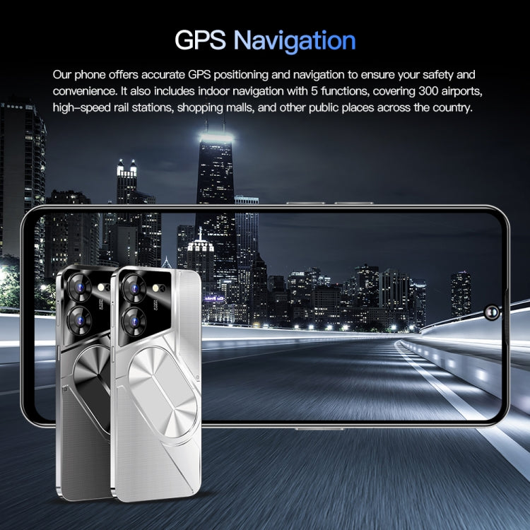 Povo5pro / PU31, 3GB+32GB, 6.53 inch Face Identification Android 8.1 MTK6753 Octa Core, Network: 4G, AI GPT4, Dual SIM(Silver) - free shipping - PMC TechLife - Order now!
