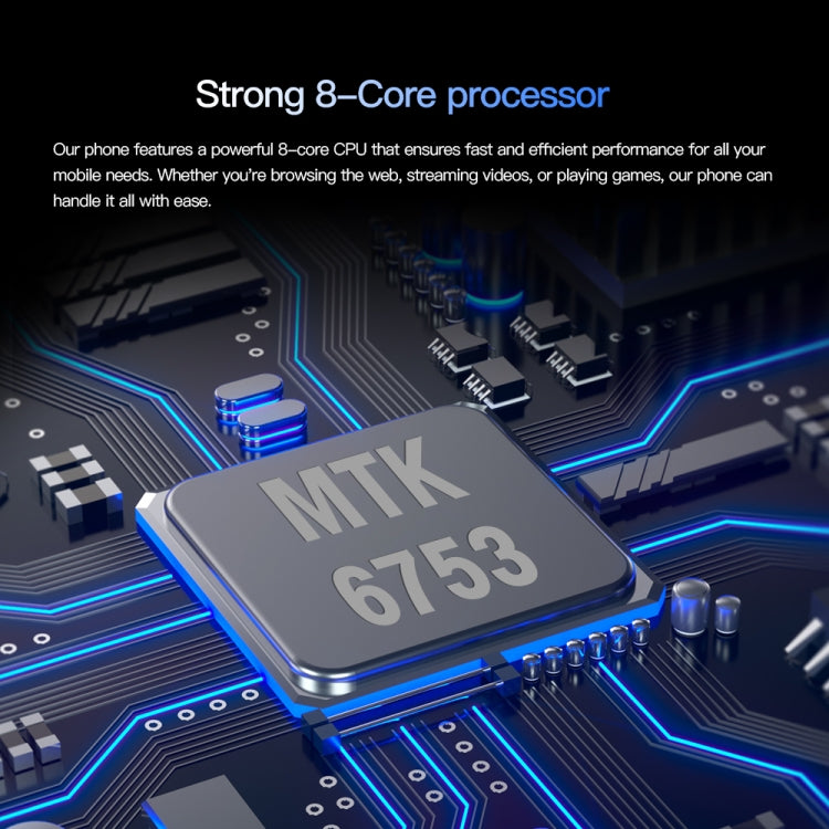 Povo5pro / PU31, 3GB+32GB, 6.53 inch Face Identification Android 8.1 MTK6753 Octa Core, Network: 4G, AI GPT4, Dual SIM(Silver) - free shipping - PMC TechLife - Order now!