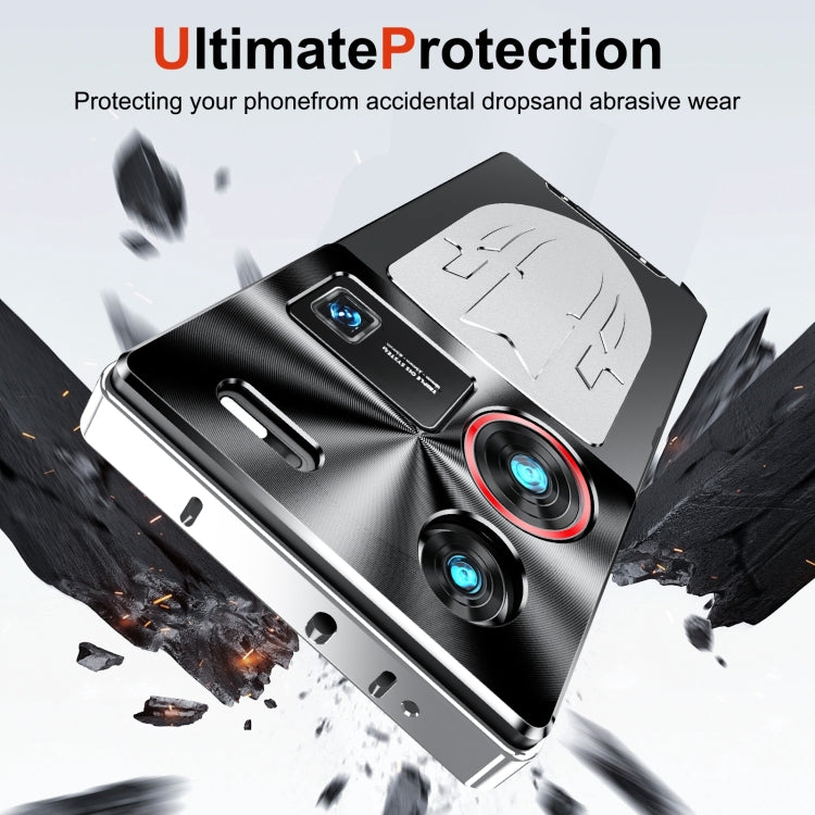 For ZTE nubia Z60 Ultra Leading Metal Cooling Phone Case(Silver) - ZTE Cases by PMC TechLife | Online Shopping South Africa | PMC TechLife | Buy Now Pay Later Mobicred