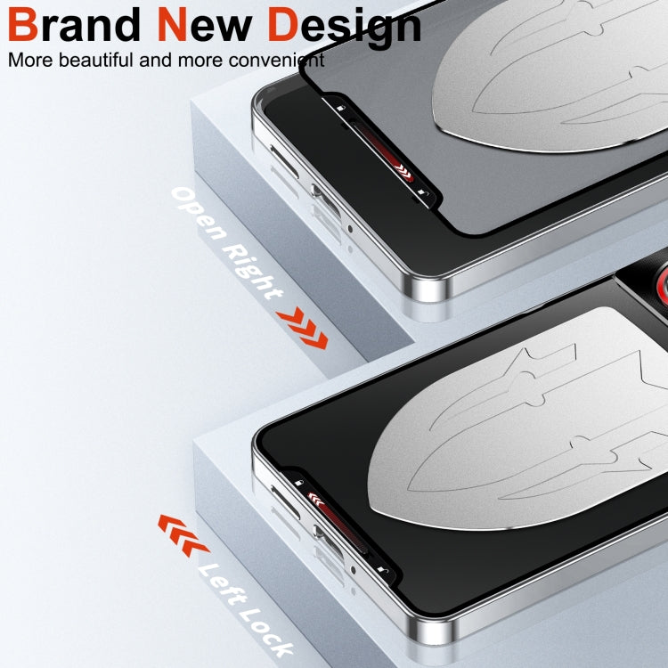 For ZTE nubia Z60 Ultra Leading Metal Cooling Phone Case(Silver) - ZTE Cases by PMC TechLife | Online Shopping South Africa | PMC TechLife | Buy Now Pay Later Mobicred