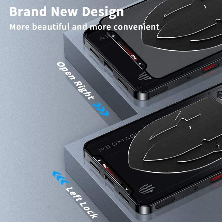 For ZTE nubia Red Magic 10 Pro / 10 Pro+ Metal Cooling Phone Case(Black) - free shipping - PMC TechLife - Order now!