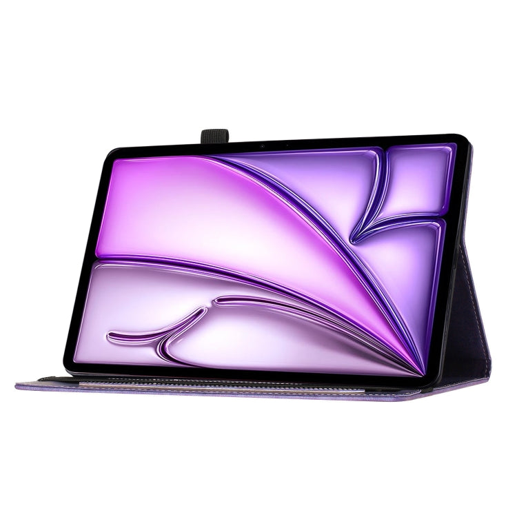 For iPad Air 11 2024 / Pro 11 2021 / 2020 Butterfly Cat Embossing Leather Tablet Case(Purple) - iPad Air 11 2024 Cases by PMC TechLife | Online Shopping South Africa | PMC TechLife | Buy Now Pay Later Mobicred