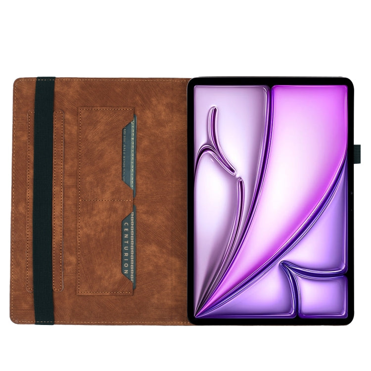 For iPad Air 11 2024 / Pro 11 2021 / 2020 Butterfly Cat Embossing Leather Tablet Case(Brown) - iPad Air 11 2024 Cases by PMC TechLife | Online Shopping South Africa | PMC TechLife | Buy Now Pay Later Mobicred