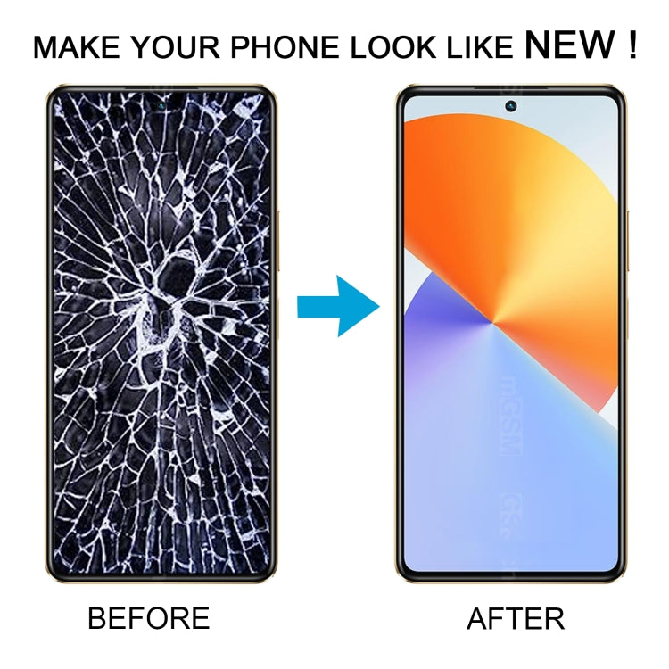 For Tecno Camon 20 OEM LCD Screen with Digitizer Full Assembly - free shipping - PMC TechLife - Order now!