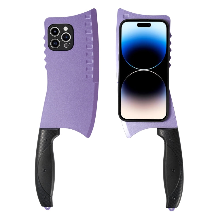 For iPhone XR Simulated Kitchen Knife TPU + PC Phone Case(Silver) - free shipping - PMC TechLife - Order now!