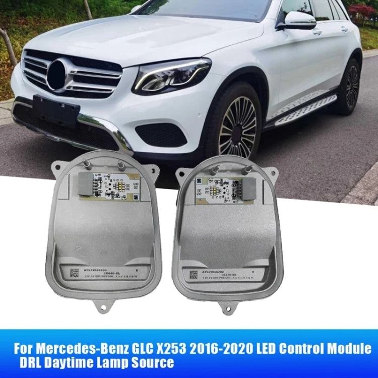 For Mercedes-Benz GLC W253 Low Allocation 2016-2020 Car Left LED Headlights A2539068100(Silver) - Arrow Turn Lights by PMC TechLife | Online Shopping South Africa | PMC TechLife | Buy Now Pay Later Mobicred