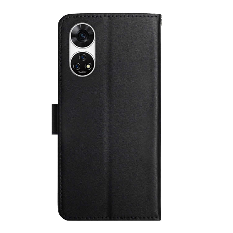 For ZTE Anshin Family A303ZT HT02 Genuine Leather Fingerprint-proof Flip Phone Case(Black) - ZTE Cases by PMC TechLife | Online Shopping South Africa | PMC TechLife | Buy Now Pay Later Mobicred