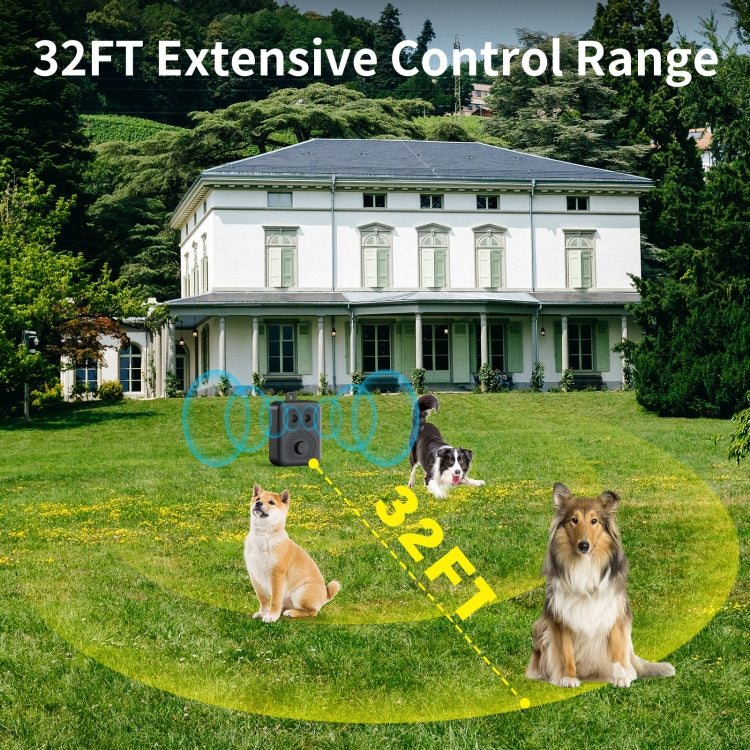 N20 Portable Fully Automatic Ultrasonic Dog Training Device(Black) - Training Aids by PMC TechLife | Online Shopping South Africa | PMC TechLife | Buy Now Pay Later Mobicred