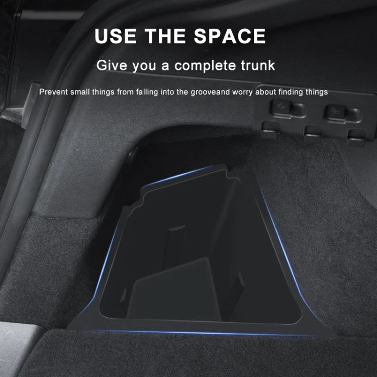 For Tesla Model 3 2pcs / Set Car Trunk Side Storage Box, Flagship Model, Style:without Cover - Stowing Tidying by PMC TechLife | Online Shopping South Africa | PMC TechLife | Buy Now Pay Later Mobicred