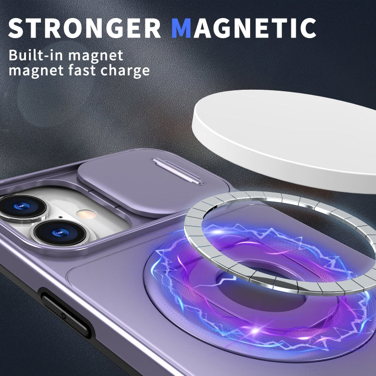 For iPhone 16 Plus Camshield MagSafe Ring Holder Armor Phone Case(Purple) - free shipping - PMC TechLife - Order now!