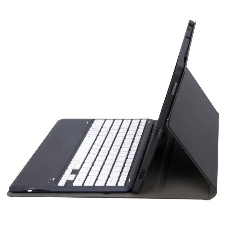 For Honor Pad 9 AH19 TPU Ultra-thin Detachable Bluetooth Keyboard Tablet Leather Case(Black + White) - Huawei Keyboard by PMC TechLife | Online Shopping South Africa | PMC TechLife