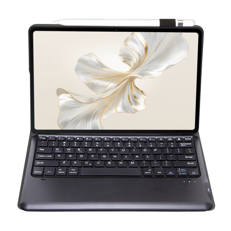 For Honor Pad 9 AH19 TPU Ultra-thin Detachable Bluetooth Keyboard Tablet Leather Case(Black) - Huawei Keyboard by PMC TechLife | Online Shopping South Africa | PMC TechLife
