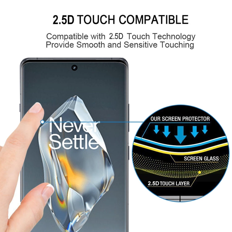 For OnePlus Ace 4 9H HD 3D Curved Edge Tempered Glass Film(Black) - OnePlus Tempered Glass by PMC TechLife | Online Shopping South Africa | PMC TechLife | Buy Now Pay Later Mobicred