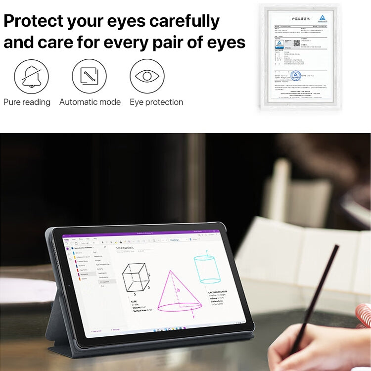 Lenovo K9 WiFi Tablet, 4GB+64GB, 9 inch Android 12, MediaTek Helio G80 Octa Core, Support Face Identification(Grey) - free shipping - PMC TechLife - Order now!