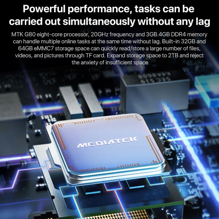 Lenovo K9 WiFi Tablet, 4GB+64GB, 9 inch Android 12, MediaTek Helio G80 Octa Core, Support Face Identification(Grey) - free shipping - PMC TechLife - Order now!