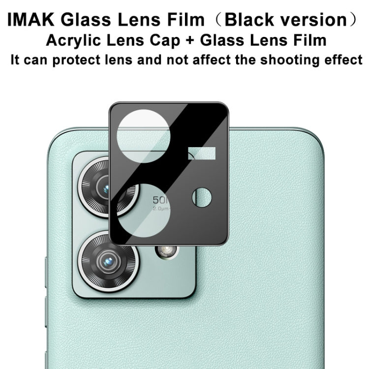 For Motorola Edge 40 Neo 5G imak High Definition Integrated Glass Lens Film Black Version - Other by imak | Online Shopping South Africa | PMC TechLife | Buy Now Pay Later Mobicred