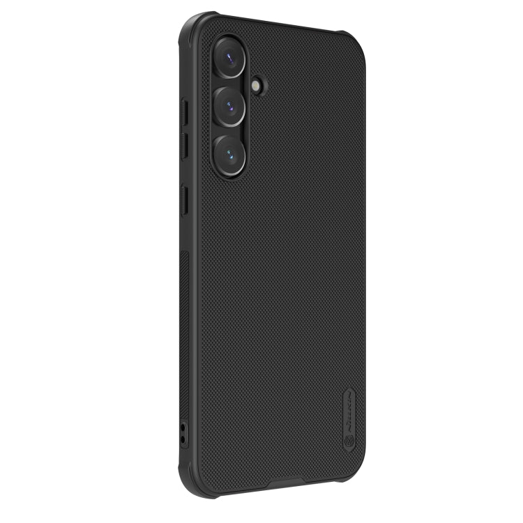 For Samsung Galaxy A55 NILLKIN Frosted Shield Pro Magnetic Phone Case(Black) - free shipping - PMC TechLife - Order now!