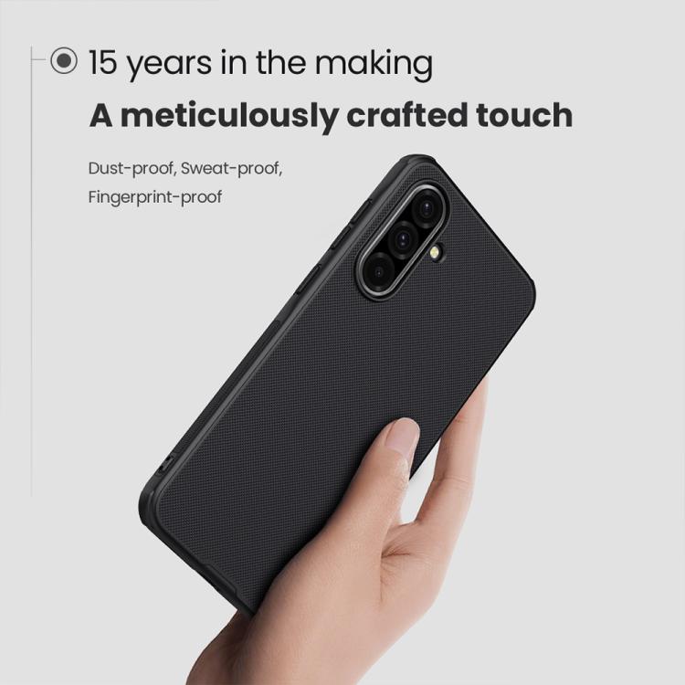 For Samsung Galaxy A36 5G NILLKIN Frosted Shield Pro Magnetic Phone Case(Black) - Galaxy Phone Cases by NILLKIN | Online Shopping South Africa | PMc TechLife | Buy Now Pay Later Mobicred