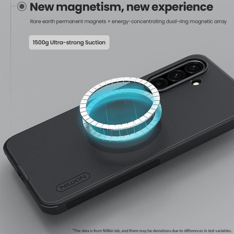 For Samsung Galaxy A36 5G NILLKIN Frosted Shield Pro Magnetic Phone Case(Black) - Galaxy Phone Cases by NILLKIN | Online Shopping South Africa | PMc TechLife | Buy Now Pay Later Mobicred