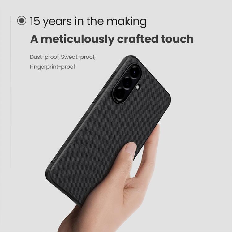 For Samsung Galaxy A56 5G NILLKIN Frosted Shield Pro Magnetic Phone Case(Black) - Galaxy Phone Cases by NILLKIN | Online Shopping South Africa | PMc TechLife | Buy Now Pay Later Mobicred