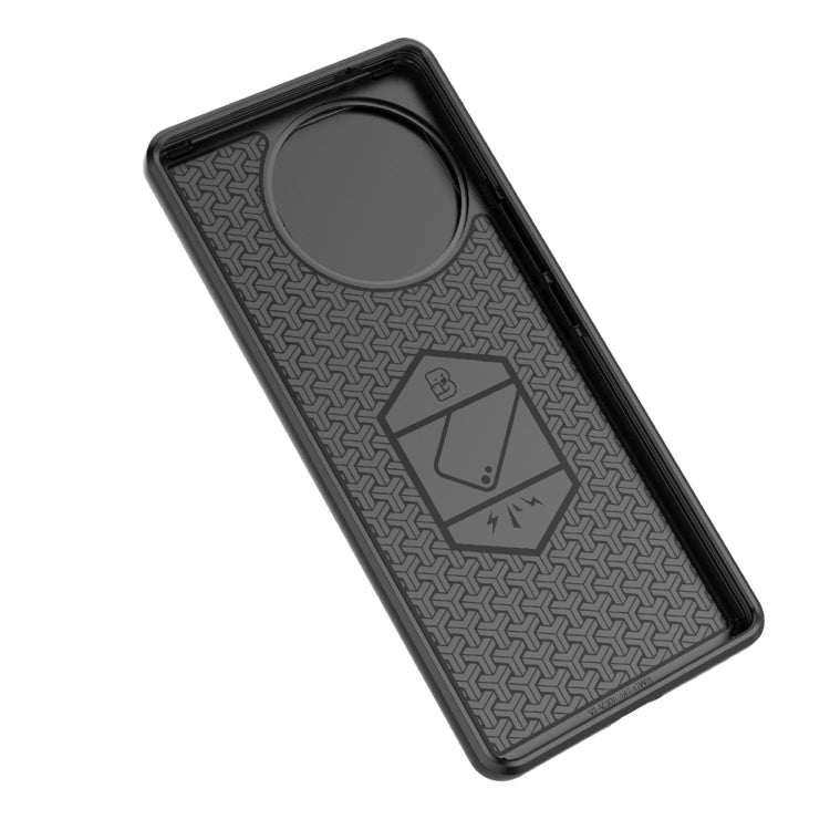 For vivo V30e 5G Global Sliding Camshield TPU + PC Shockproof Phone Case with Holder(Black) - vivo Cases by PMC TechLife | Online Shopping South Africa | PMC TechLife | Buy Now Pay Later Mobicred