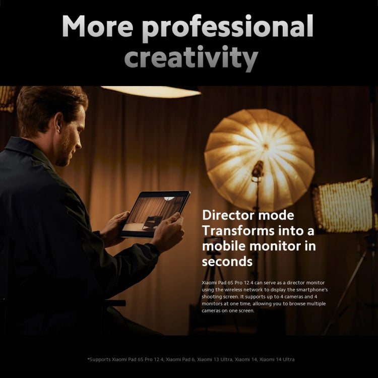 Xiaomi Pad 6S Pro 12.4 inch, 8GB+256GB, HyperOS Qualcomm Snapdragon 8 Gen2 Octa Core, 10000mAh Battery(Black) - free shipping - PMc TechLife - Order now!