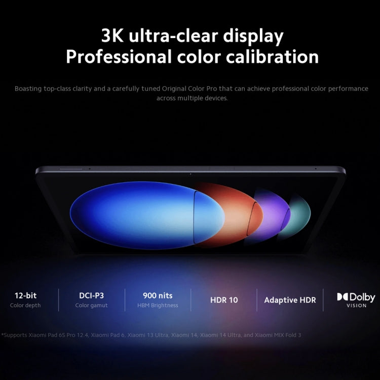 Xiaomi Pad 6S Pro 12.4 inch, 8GB+256GB, HyperOS Qualcomm Snapdragon 8 Gen2 Octa Core, 10000mAh Battery(Blue) - free shipping - PMc TechLife - Order now!