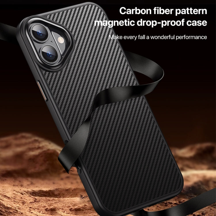 For iPhone 16 Kevlar Fiber Shockproof MagSafe Phone Case(Black) - free shipping - PMC TechLife - Order now!