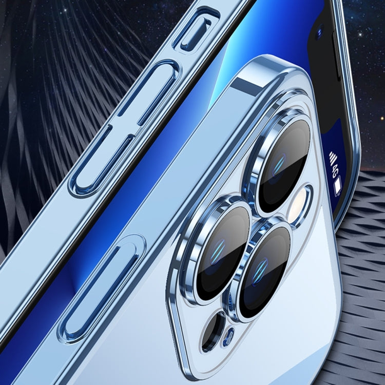 For iPhone 15 Pro Magsafe Magnetic Electroplated PC Phone Case(Transparent) - iPhone 15 Pro Cases by PMC TechLife | Online Shopping South Africa | PMC TechLife