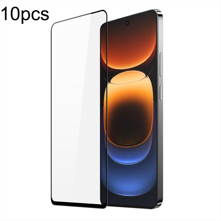 For vivo iQOO 12 10pcs DUX DUCIS 0.33mm 9H Medium Alumina Tempered Glass Film - free shipping - PMC Jewellery - Order now!