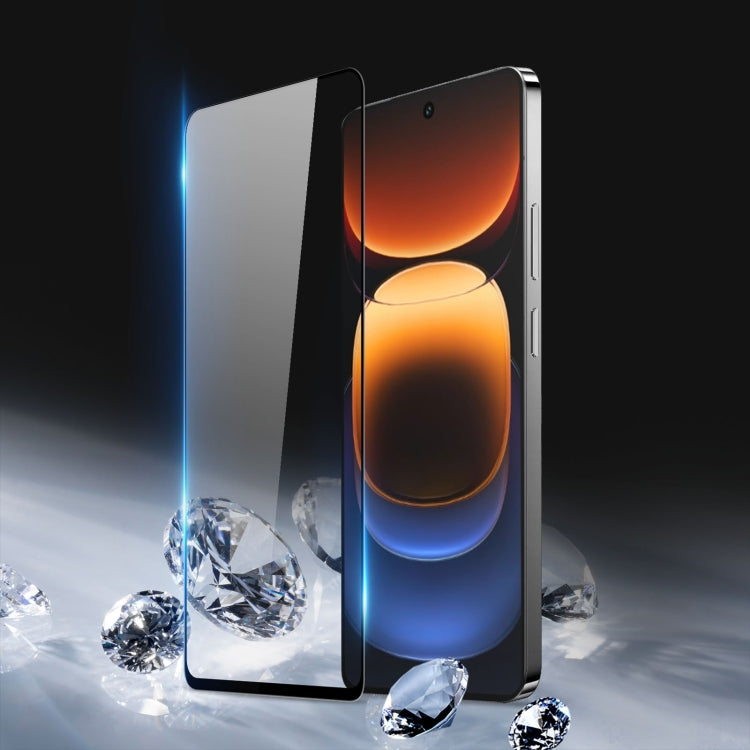 For vivo iQOO 12 10pcs DUX DUCIS 0.33mm 9H Medium Alumina Tempered Glass Film - free shipping - PMC Jewellery - Order now!