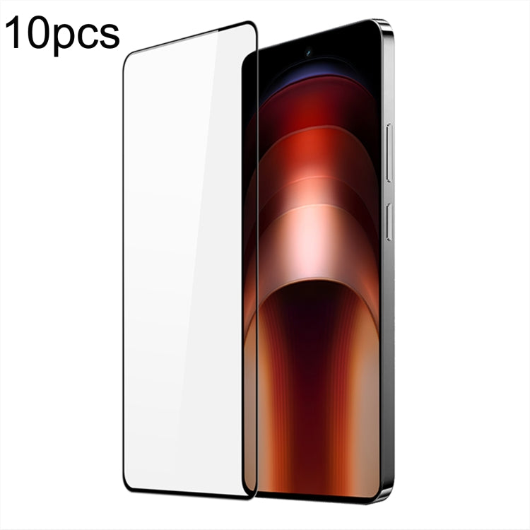 For vivo iQOO Neo9 / 9 Pro  10pcs DUX DUCIS 0.33mm 9H Medium Alumina Tempered Glass Film - free shipping - PMC Jewellery - Order now!